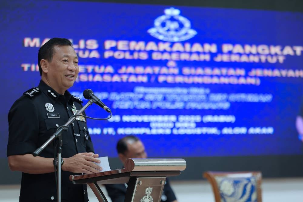 Pahang police chief Datuk Seri Yahaya Othman - BERNAMA FILE PIX
