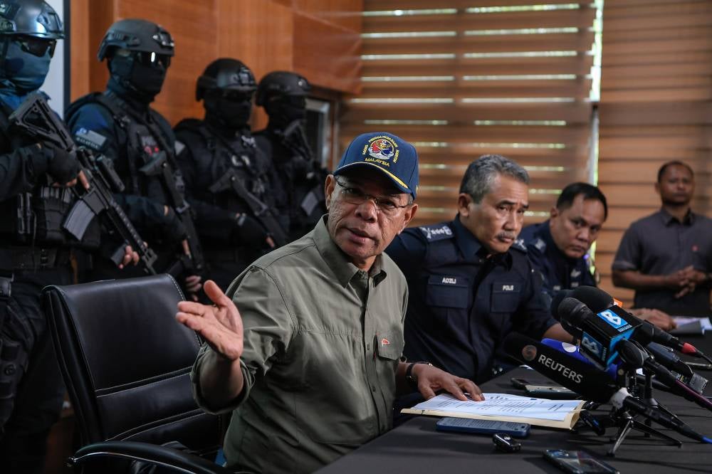 Home Minister Datuk Seri Saifuddin Nasution Ismail. Photo by Bernama
