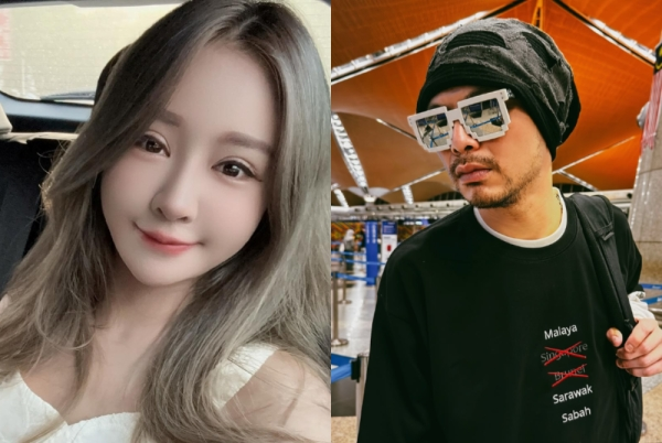 Taiwanese influencer Hsieh Yun Hsin (left) and Malaysian rapper Namewee (right). Photo source: Instagram