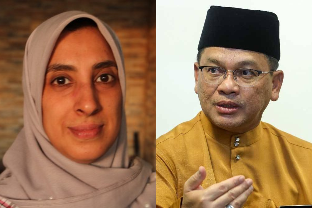 Latheefa Koya (left) and Na’im Mokhtar (right) - Photo: X / @LatheefaKoya and FILE PIX