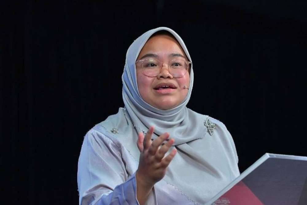 Muda acting president Amira Aisya Abdul Aziz