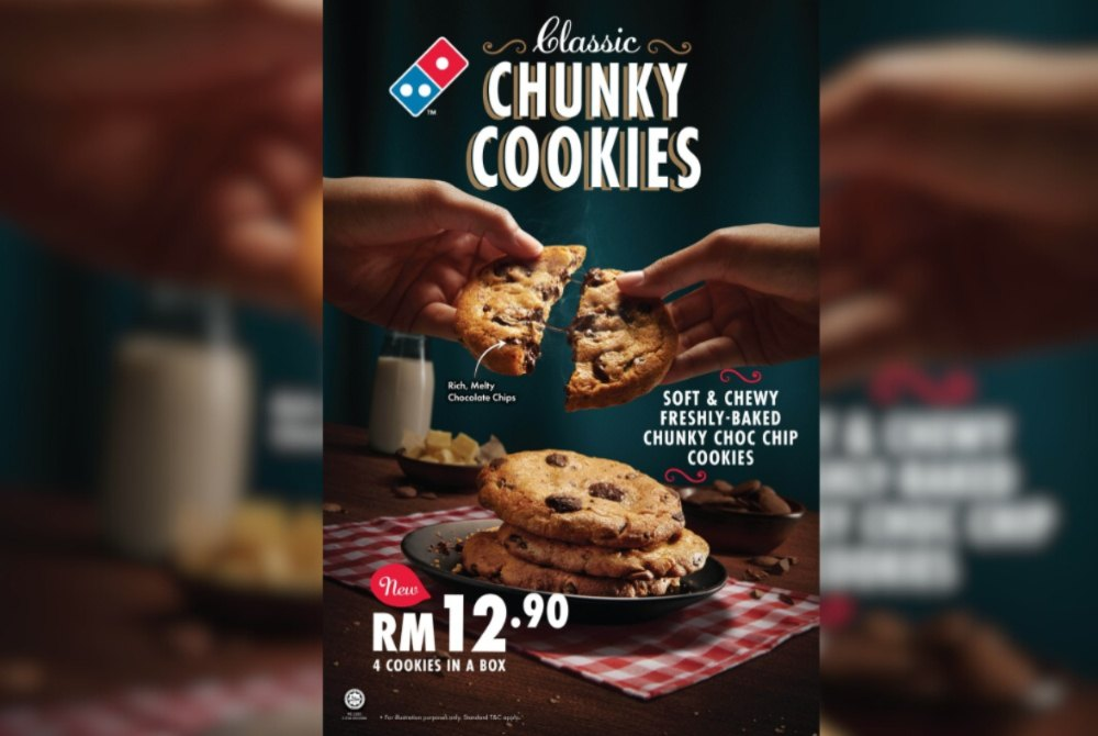 A box of four is available for only RM12.90. - Photo courtesy of Domino’s Pizza