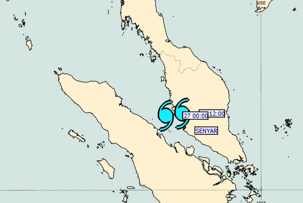 Dr Mohd Hisham said MetMalaysia will continue to monitor the storm and provide updates based on the latest conditions. Photo source: MetMalaysia