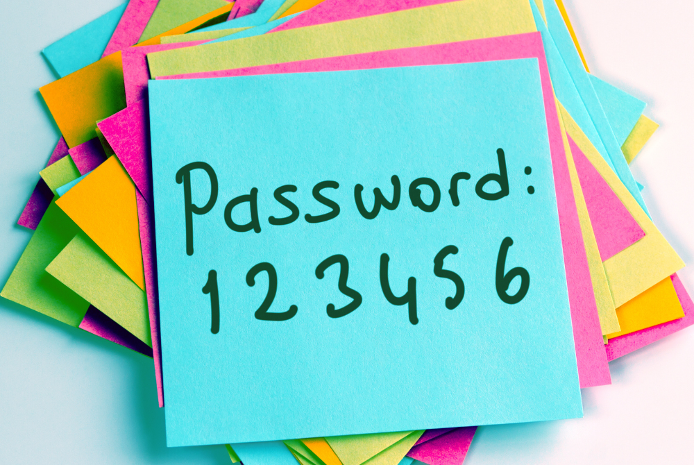 According to Nanyang Siang Pau, two other popular passwords are “Admin” and “12345678”. Phot illustrated via Canva