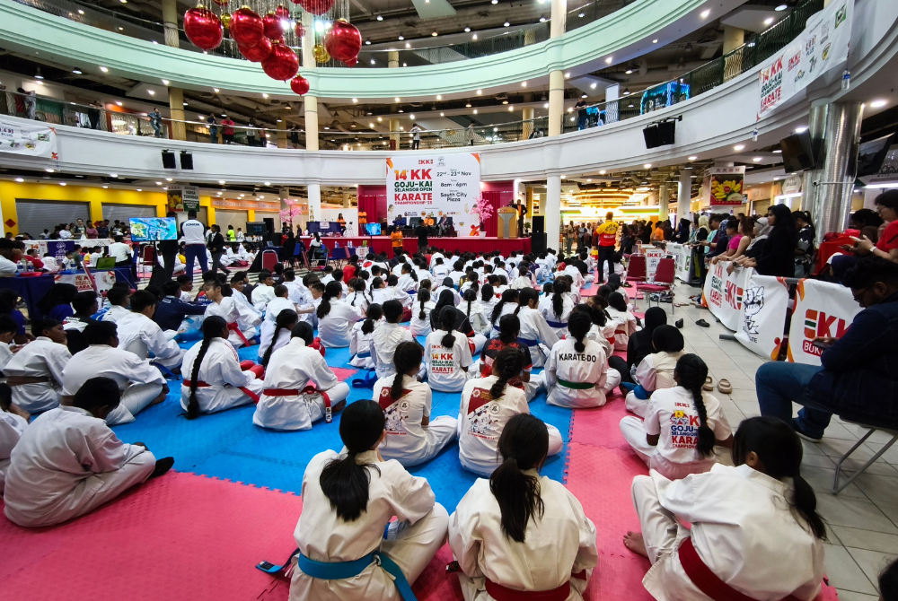 More than 550 karatekas took part, including competitors from Syria, Pakistan, Bangladesh and Singapore, alongside an invited referee from India.