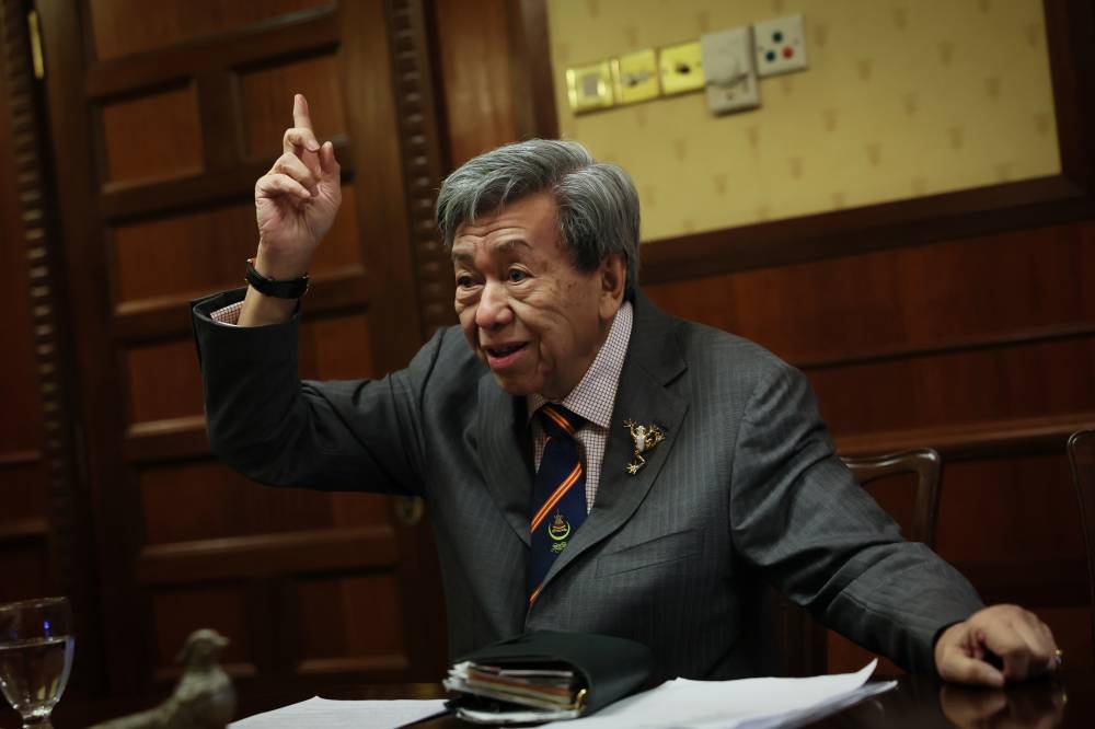 His Royal Highness said this had been a memorable year as the wedding reception of Raja Muda Tengku Amir Shah and Datin Paduka Seri Afzaa Fadini Abdul Aziz went smoothly. - Bernama photo