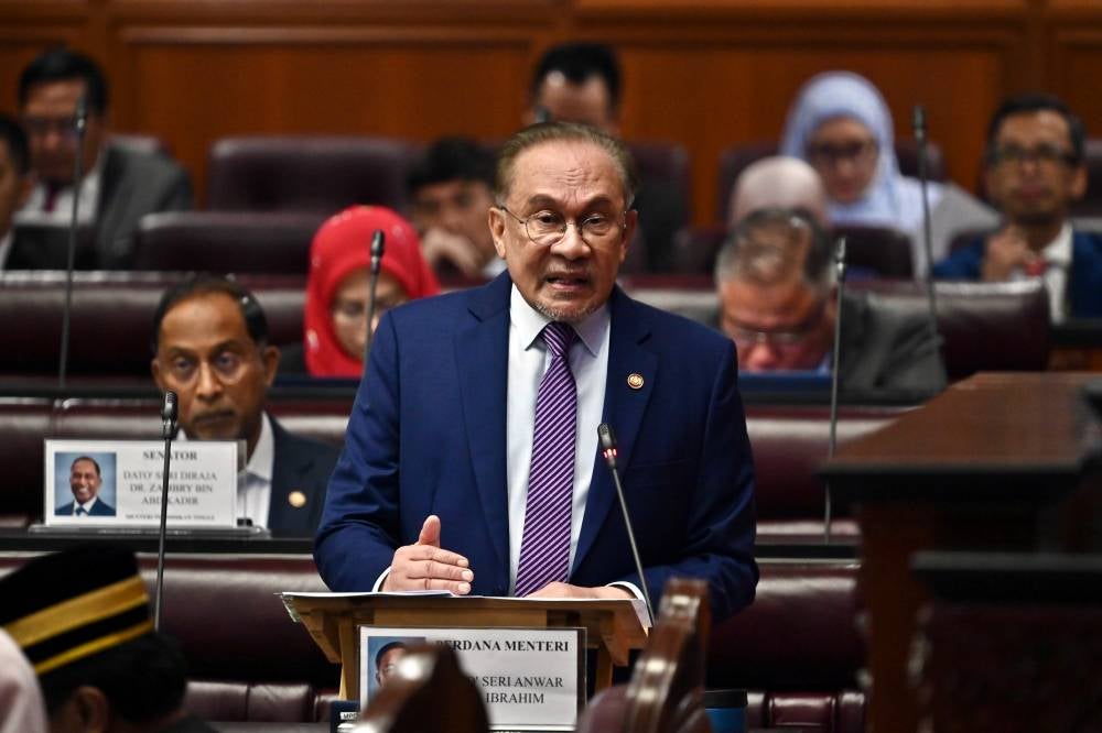 Anwar was responding to a question on whether he would call for an early election next year. - Bernama photo
