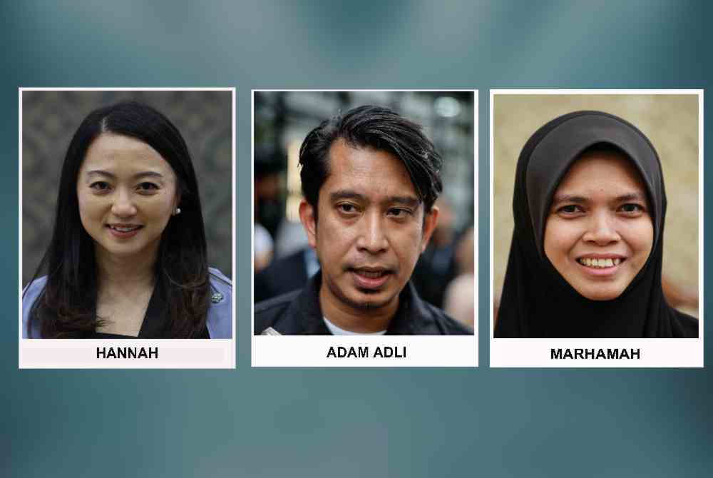 A 100-day test for Hannah, Adam Adli and Marhamah to carry out reforms.