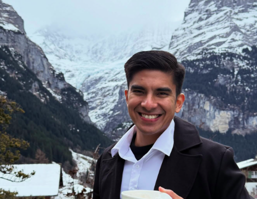 Muar MP Syed Saddiq Syed Abdul Rahman is currently in Switzerland for an eight-day campaign shoot for a jewellery brand alongside actress Bella Astillah. Photo: Instagram