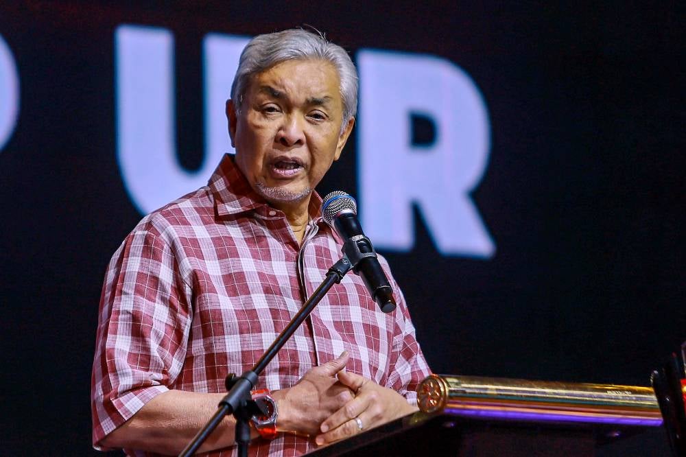 Deputy Prime Minister Datuk Seri Dr Ahmad Zahid Hamidi. Photo by Bernama