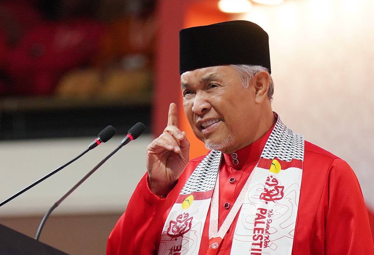 Umno President Datuk Seri Ahmad Zahid Hamidi