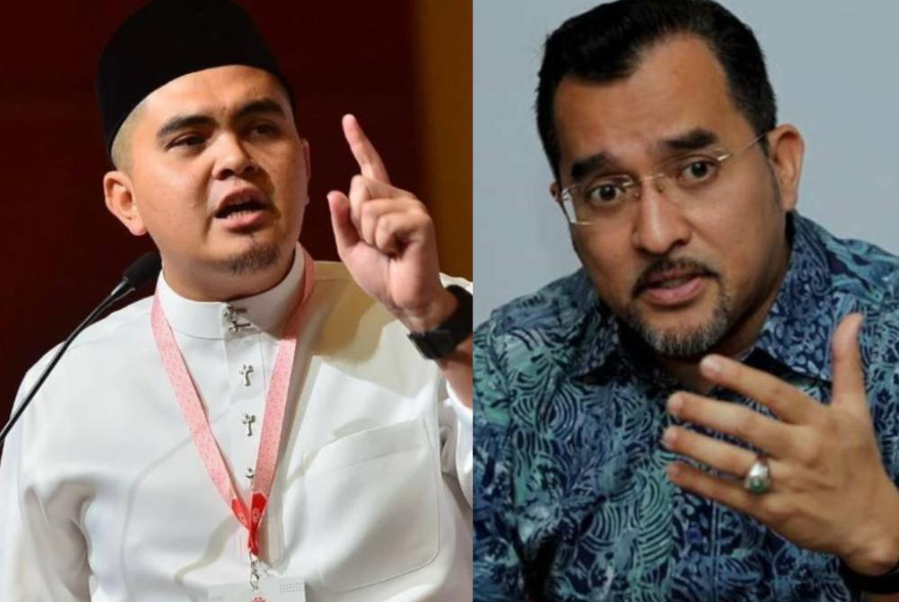 Muhamad Akmal (left) and Asyraf Wajdi are among the Umno leaders who criticised Yeo's actions.