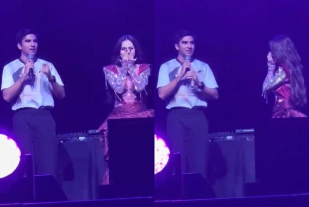 Muar MP Syed Saddiq Syed Abdul Rahman turned a New Year’s Eve countdown into a rom-com moment after making a heartfelt and public confession at the 2026 New Year countdown show at Sunway City, Iskandar Puteri and yes, the internet is still screaming. - (Screenshot from a video on social media)