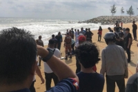 The incident happened on Jan 1, when Nor Baizura Shafie, 39, was reported missing while swimming, and her brother Mohd Fazir Shafie, 37, was swept away while trying to rescue her. Photo source:: Social Media