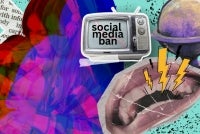 Recent studies show that nine in ten children now have social media accounts and average a staggering eight hours a day on platforms like TikTok and YouTube. - Photo illustrated by Sinar Daily