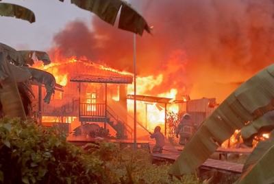 Photo courtesy of Putatan Fire and Rescue Station 