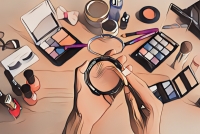 Exports to the US have been on a steady rise, making it the No. 1 destination for South Korean cosmetics for the first time ever last year. - Photo illustrated by Sinar Daily
