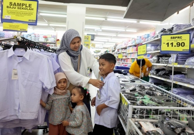 The start of the school year often sparks excitement among parents, particularly those sending children to school for the first time. Photo for illustrative purposes only - Bernama FILE PIX