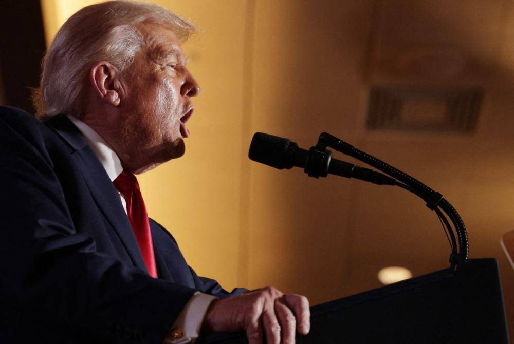 US President Donald Trump delivers remarks during an event at Mount Airy Casino Resort on Dec 9, 2025 in Mount Pocono, Pennsylvania. - (Photo by ALEX WONG / Getty Images via AFP)