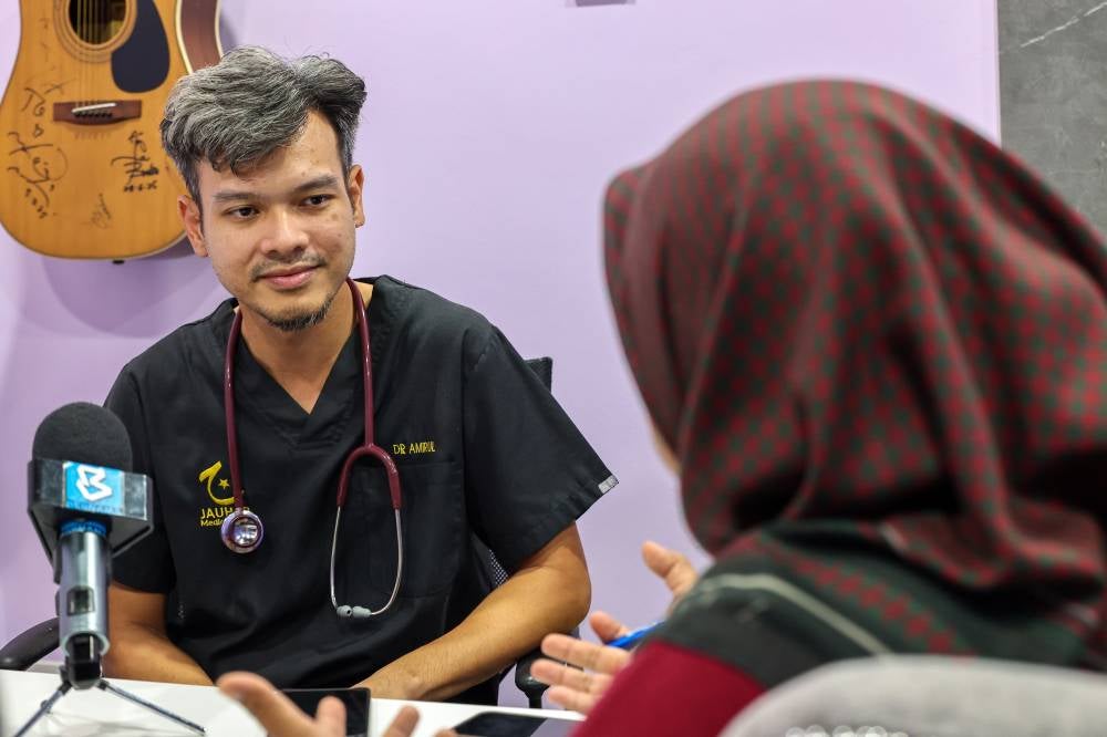 Dr Amirul said his interest in music - particularly the guitar - began since childhood, influenced by exposure to various genres through his parents. - Bernama photo