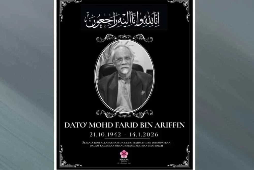 Farid, who was a native of Kuala Nerang, Kedah, served as deputy health minister from 1989 to 1995.