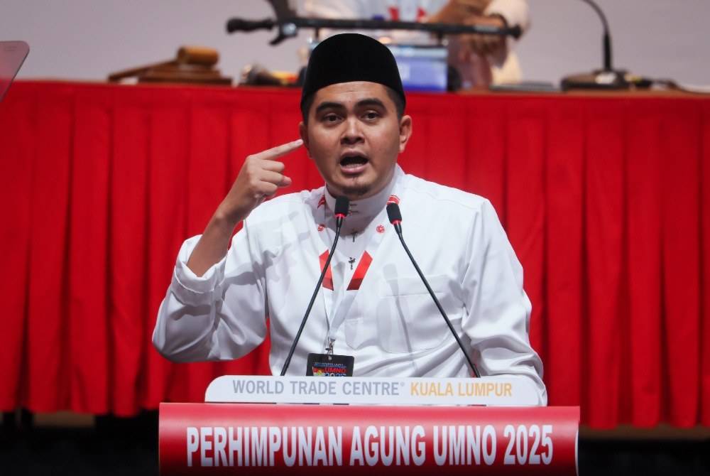 Umno Youth chief Datuk Dr Muhamad Akmal Saleh. Photo by Bernama