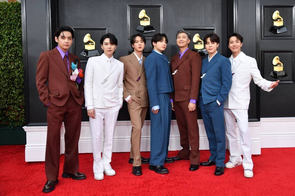 K-pop group BTS. Photo: AFP