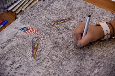 Artist Yuslinda Yusof has captured Malaysia’s transformation from the pre-colonial era to the modern nation it is today, in conjunction with Visit Malaysia Year (VMY) 2026. - Bernama photo