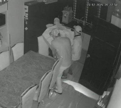 Police are hunting for three men believed to have stolen a safe during a break-in at a house in Taman Hillview, Hulu Kelang, on Dec 26, resulting in losses estimated at RM2 million. Photo: Facebook/Johan Al Fateh