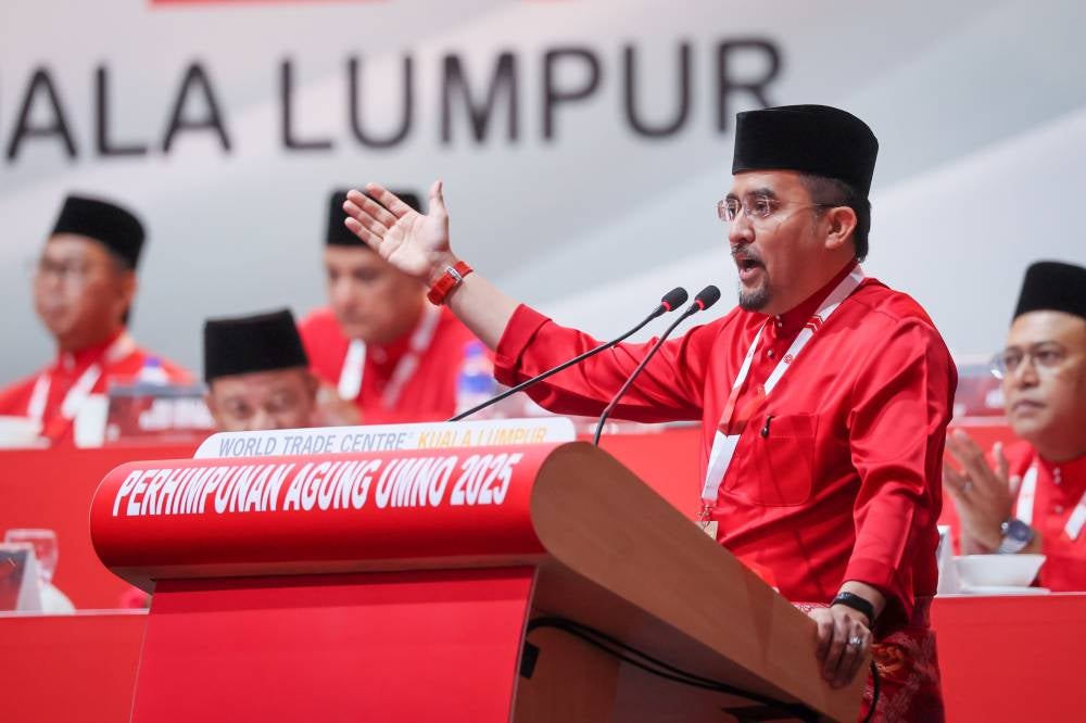 Umno secretary-general Datuk Dr Asyraf Wajdi Dusuki - Bernama photo
