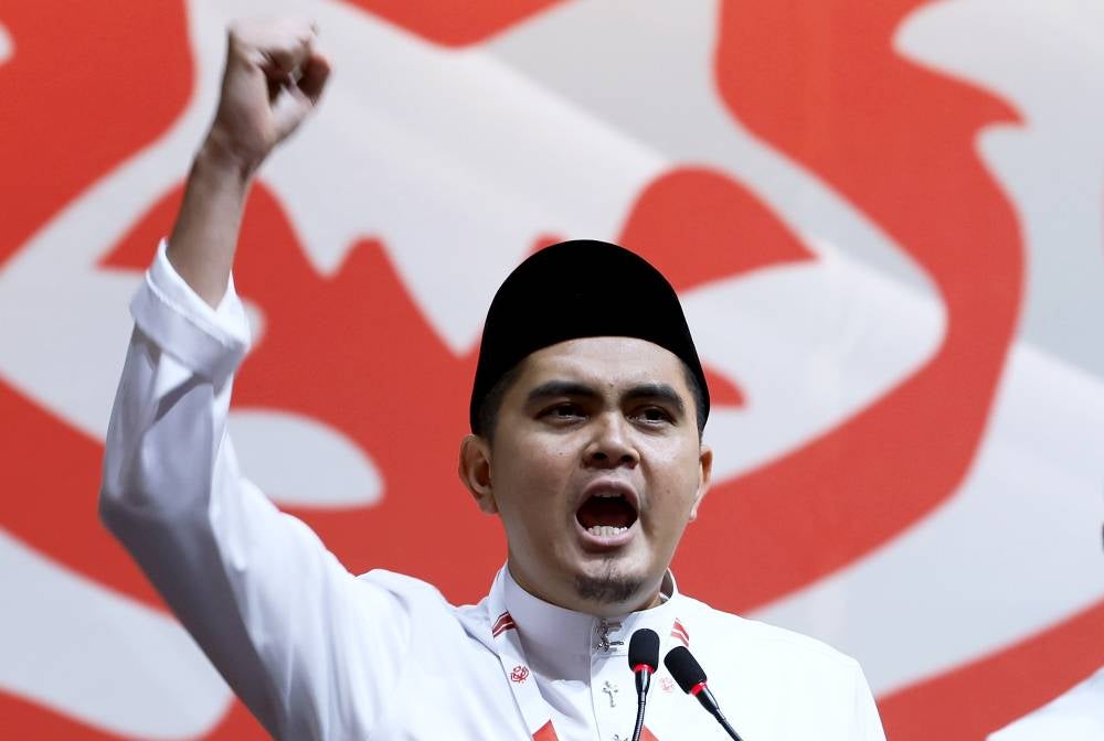 Umno Youth chief Datuk Dr Muhamad Akmal Saleh. Photo by Bernama