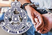 Both suspects were wearing dark clothing and helmets and were believed to have used a semi-automatic firearm.