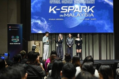 The large-scale K-pop showcase, to be held at Stadium Merdeka, will see Dolla appearing on the same stage as renowned acts such as G-Dragon, Hwasa, DPR Ian, ITZY and 3P on Jan 31. Photo by Bernama