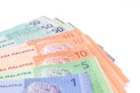 The ringgit briefly touched the 3.99 psychological level against the US dollar at 2.27pm today.