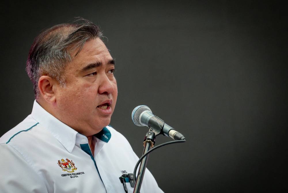 Transport Minister Anthony Loke - Bernama FILE PIX