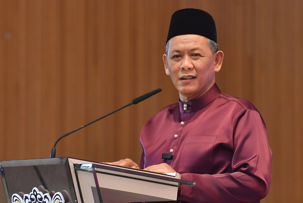 Negeri Sembilan Menteri Besar Datuk Seri Aminuddin Harun. Photo by Bernama
