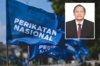 An analyst has observed that the current friction has left PN in a state of uncertainty, exacerbated by open disputes involving the coalition’s leadership and organisational structure. Inset: Muhammad Afifi