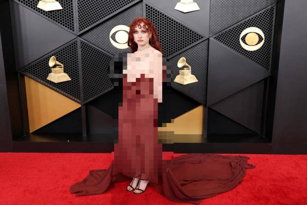 Chappell Roan attends the 68th Grammy Awards at Crypto.com Arena on Feb 1. Photo by Amy Sussman/Getty Images via AFP