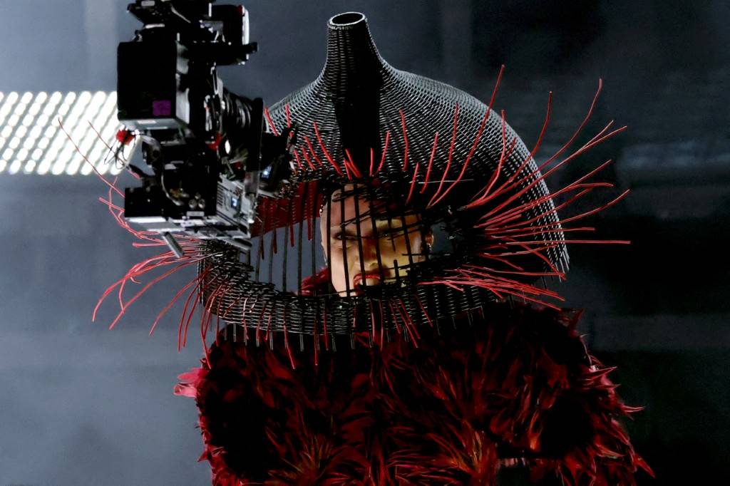 Lady Gaga performs onstage during the 68th Grammy Awards. Photo by Kevin Winter/Getty Images via AFP