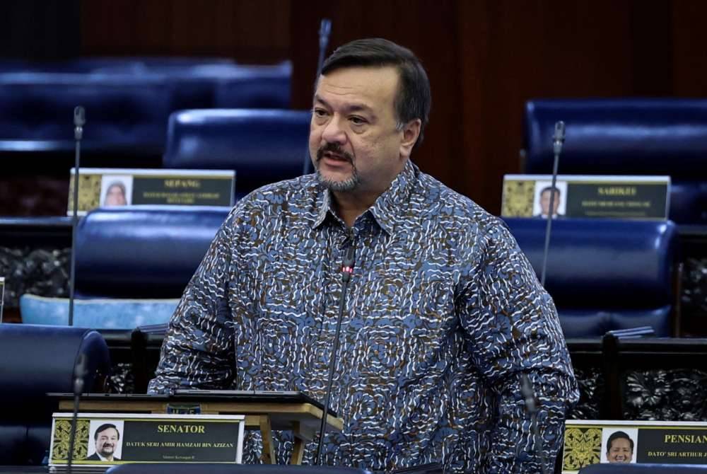 Datuk Seri Amir Hamzah Azizan. Photo by Bernama
