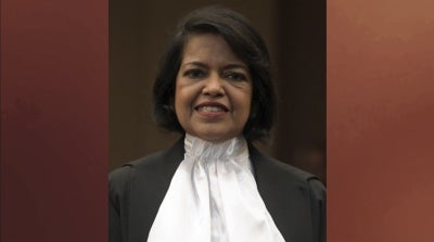 It was a touching moment for Federal Court judge Tan Sri Nallini Pathmanathan, who received accolades and tributes from a senior federal counsel, lawyers, as well as from the Chief Justice, ahead of her retirement later this month. - BERNAMA FILE PIX