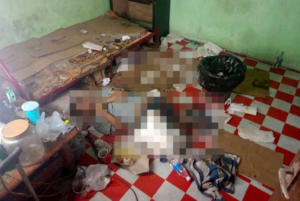 Samsudin was found bedridden and living in unhygienic conditions. Photo: Tengku Harith