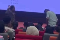Earlier, several video clips circulated on social media platform Threads showing a man being escorted out of a hall after allegedly behaving indecently during the seminar.