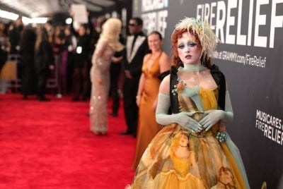 Chappell Roan attends the 67th Annual GRAMMY Awards at Crypto.com Arena on Feb 2, 2025 in Los Angeles, California. - (Photo by Neilson Barnard / Getty Images via AFP)
