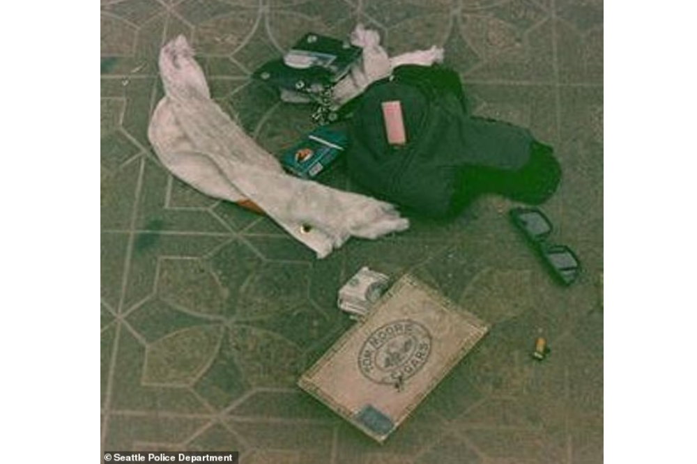 The items found on Cobain's body at the time of his death in 1994.