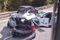 Initial investigations found that a police patrol car was travelling from Lumut towards Jelapang at the time of the incident.