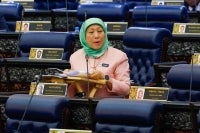 Women, Family and Community Development Minister Datuk Seri Nancy Shukri during the oral question-and-answer session at the First Meeting of the Fifth Term of the 15th Parliament Dewan Rakyat at the Parliament Building on January 27, 2026. (BERNAMA FILE PIX) 