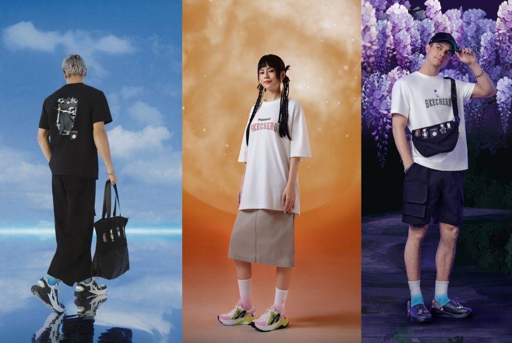 Skechers has reunited with the Demon Slayer Corps for a new collection that brings the anime’s bold colours, iconic symbols and fan-favourite characters to footwear and everyday streetwear.