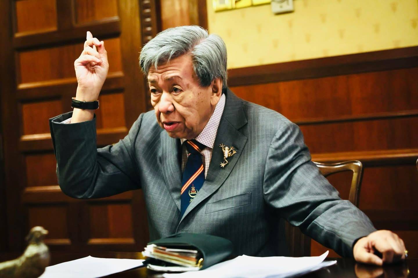 Sultan Selangor Sultan Sharafuddin Idris Shah (Photo from Selangor Royal Official) 