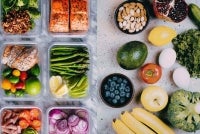 Building your Iftar around protein can help stabilise blood sugar, curb overeating and keep your energy steady through tarawih prayers. Photo: Canva